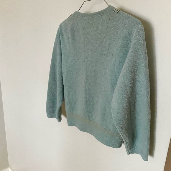 Vintage Beaded Pearl Cardigan - 1940s - Picture 13 of 15